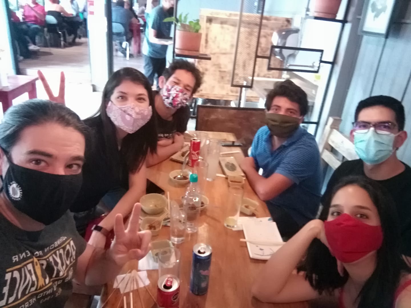 Comida Becarios