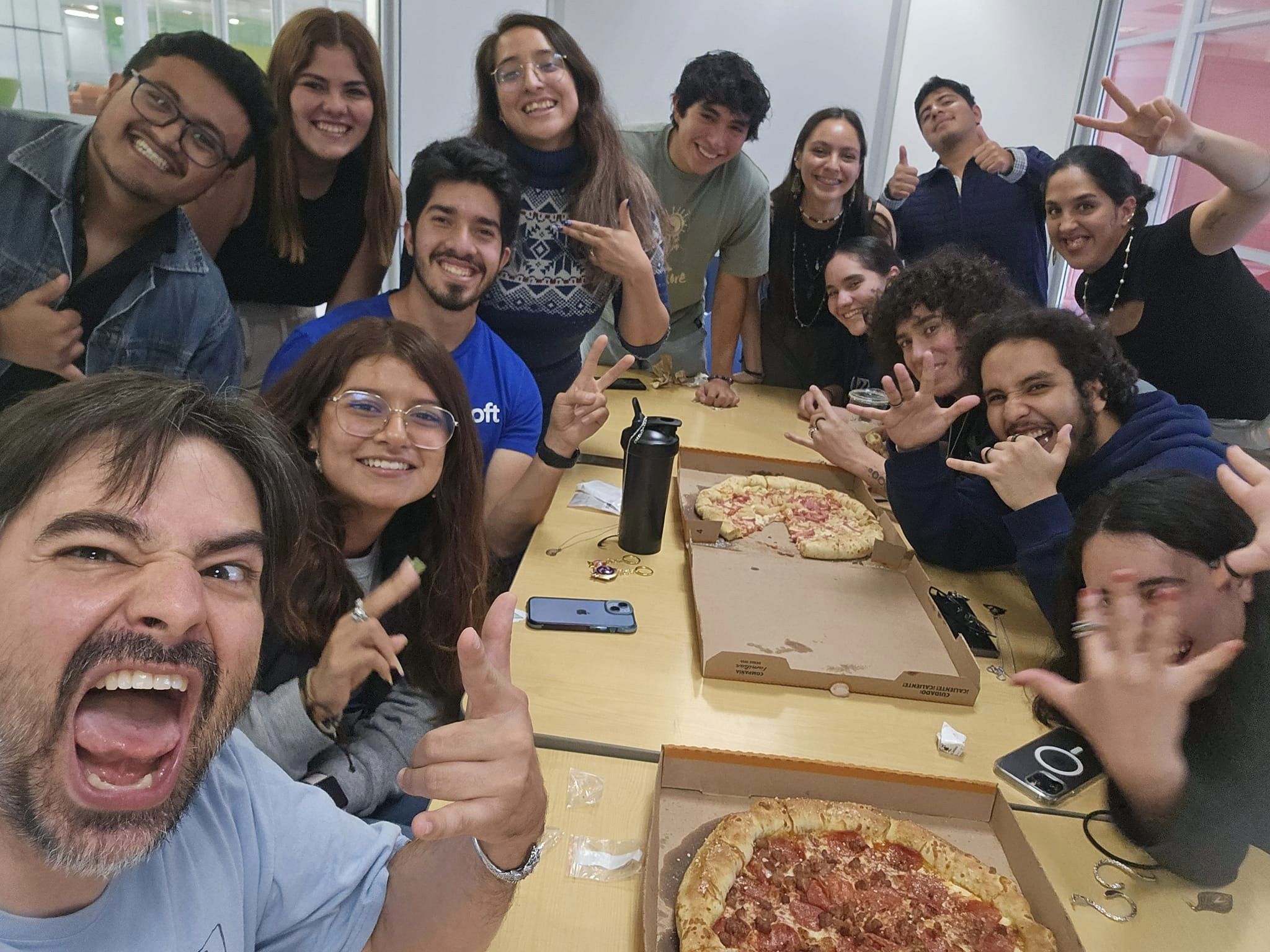 Comida Becarios